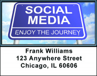Social Media Today Address Labels | LBBAK-76