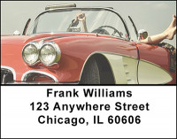 Classic Collector Cars Address Labels | LBBAK-78