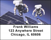 Space Astronauts Address Labels | LBBAK-79