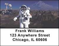 Space Astronauts Address Labels | LBBAK-79