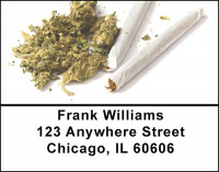 Marijuana in Medicine Address Labels | LBBAK-81