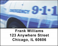 Police Protection Address Labels | LBBAK-84