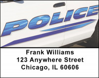 Police Protection Address Labels | LBBAK-84