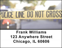 Police Protection Address Labels | LBBAK-84