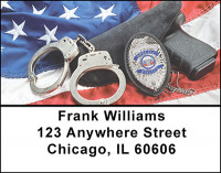 Police Protection Address Labels | LBBAK-84