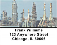 Oil - Black Gold Address Labels | LBBAK-86