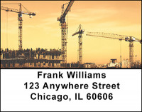 Construction Site Address Labels | LBBAK-89
