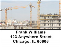 Construction Site Address Labels | LBBAK-89