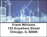 Construction Site Address Labels | LBBAK-89