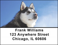 Siberian Huskies Address Labels | LBBAK-94