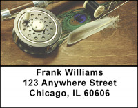 Fly Fishing For Trout Address Labels | LBBAK-97