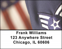 U.S. Airforce Personnel Address Labels | LBBAK-98