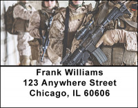 U.S. Army Soldiers Address Labels | LBBAK-99