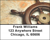 Nautical Navigation Address Labels | LBBAL-03