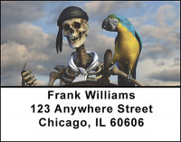 Pirate Ships Address Labels | LBBAL-05