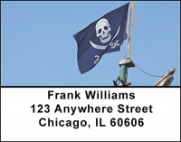 Pirate Ships Address Labels | LBBAL-05