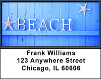 Day At The Beach Address Address Labels | LBBAL-08