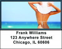 Day At The Beach Address Address Labels | LBBAL-08