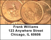 Go For The Gold Address Labels | LBBAL-14