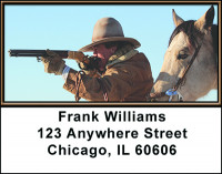 Western Cowboys Address Labels | LBBAL-16