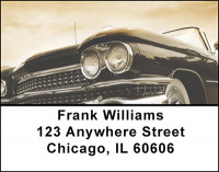 Classic Car Snapshots Address Labels | LBBAL-23