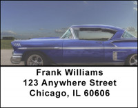 Classic Car Snapshots Address Labels | LBBAL-23