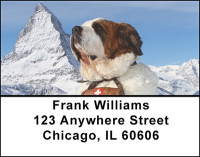 St. Bernards Address Labels | LBBAL-27