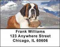St. Bernards Address Labels | LBBAL-27
