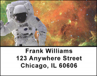 Deep Space Travel Address Labels | LBBAL-32