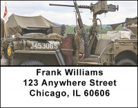 WW II Army Equipment Address Labels | LBBAL-36