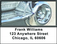 Beautiful Chrome Address Labels | LBBAL-43