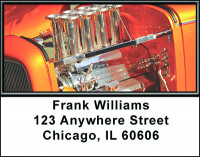 Beautiful Chrome Address Labels | LBBAL-43