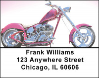 Custom Motorcycle Choppers Address Labels | LBBAL-44