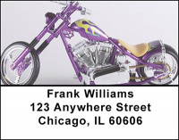 Custom Motorcycle Choppers Address Labels | LBBAL-44
