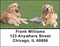 Happy Dogs Address Labels | LBBAL-47