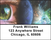 Earth - Our Universe Address Labels | LBBAL-50