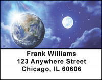 Earth - Our Universe Address Labels | LBBAL-50