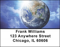 Earth - Our Universe Address Labels | LBBAL-50