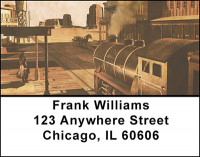 Old Western Towns Address Labels | LBBAL-52