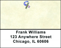 Support Our Troops Ribbon Address Labels | LBBAL-58