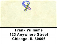 Support Our Troops Ribbon Address Labels | LBBAL-58