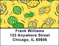 Lemon Lime Explosion Address Labels | LBBAL-63