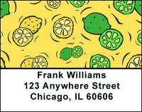 Lemon Lime Explosion Address Labels | LBBAL-63