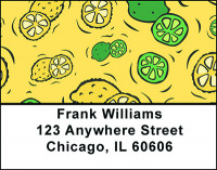 Lemon Lime Explosion Address Labels | LBBAL-63