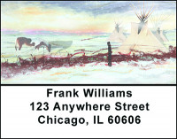 American Indian Art Address Labels | LBBAL-66