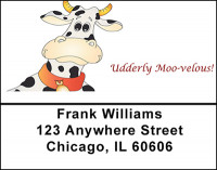 Udderly Moovelous Address Labels | LBBAL-70