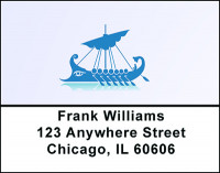 Vintage Sailing Boats Address Labels | LBBAL-82