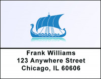 Vintage Sailing Boats Address Labels | LBBAL-82