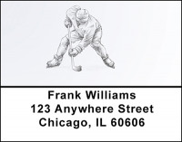 He Shoots - He Scores Address Labels | LBBAM-02