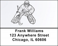 He Shoots - He Scores Address Labels | LBBAM-02